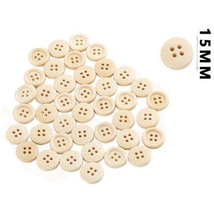 Botones De Madera Manualidades