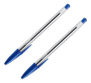 Lápiz Pasta Punta Media 1 Mm Bic 2 Unidades