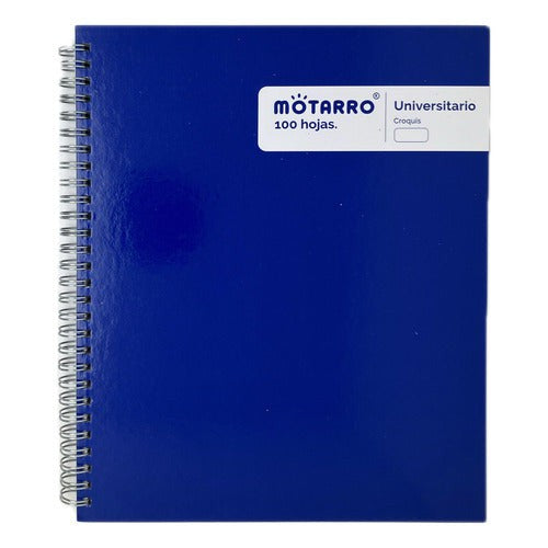 Cuaderno Universitario Croquis Tapa Extra Dura Liso 100 Hj