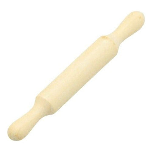 Mini Rodillo Uslero De Madera 19 Cm Manualidades