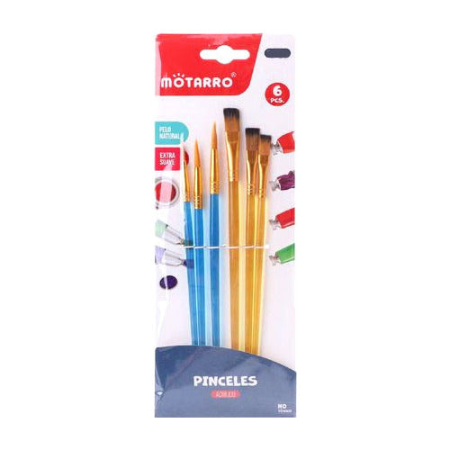 Pinceles Sinteticos Mixtos Para Manualidades