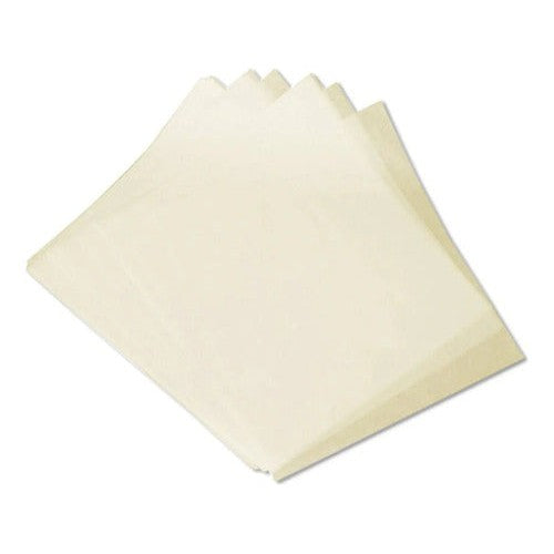Papel Mantequilla Tamaño Carta Cm 25 Hojas