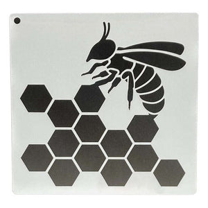 Plantilla Flexible Stencil Diseño Primavera