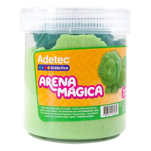 Arena Mágica 450gr + Moldes Adetec