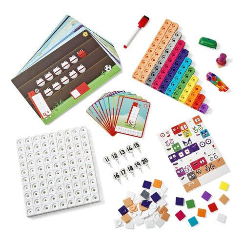 Number Blocks Cubos Conectores Del 11 Al 20