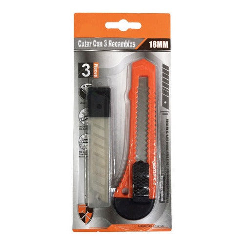 Cuchillo Cartonero 18mm 15 Cm Manualidades