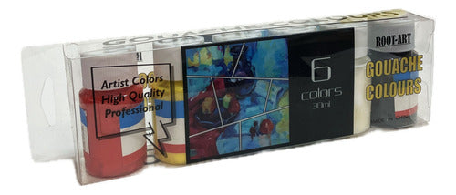 Pintura Gouache 6 Col 30 Ml