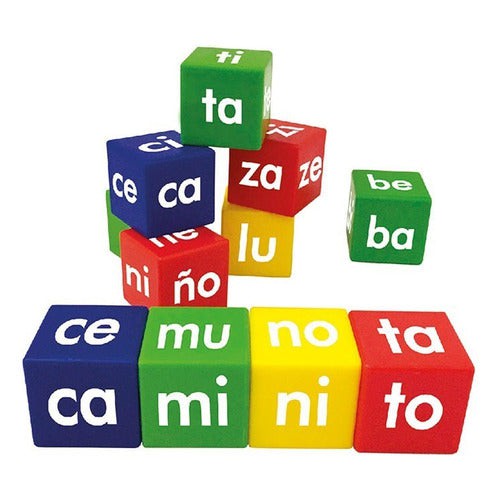 Cubos Silábicos Silaba Trabada Didacticos