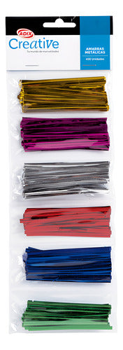 Amarras Metálicas 8 Cm. 400 Un. Manualidades