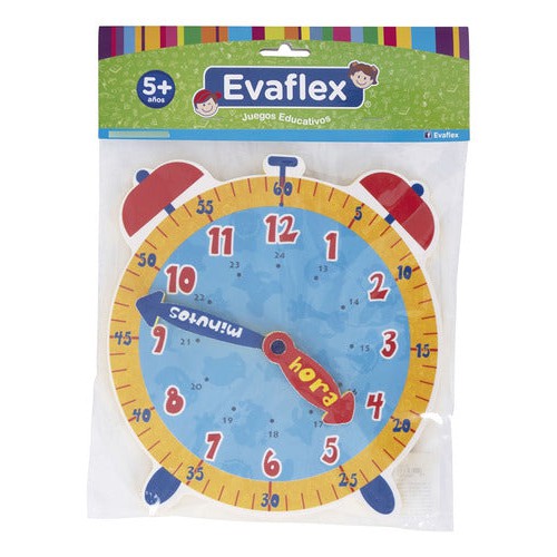 Reloj De Aprendizaje Con Manecillas Evaflex