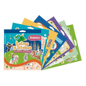 Block De Stickers Y Actividades Letras Y Silabas