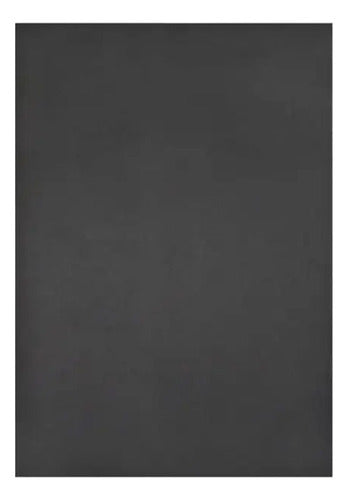 Pliego Cartón Piedra Negro Mm 54x77 Cm