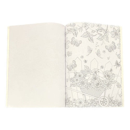 Libro Para Pintar Mandalas Niños Diseños Jardín