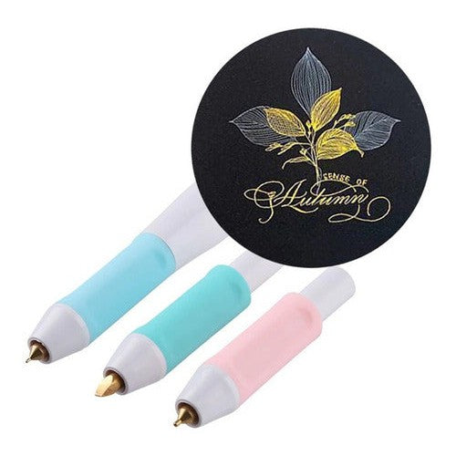 Kit Lápiz Para Folia Térmico Usb 3 Puntas