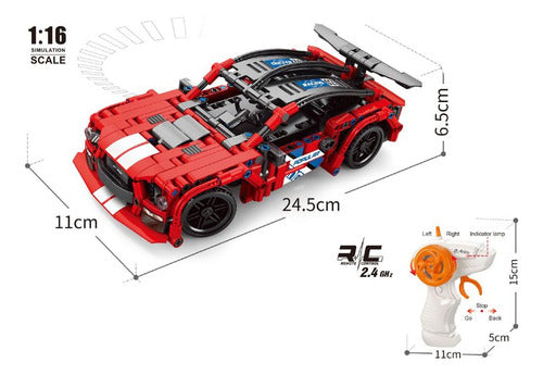 Auto De Bloques A Control Remoto Escala 1:16