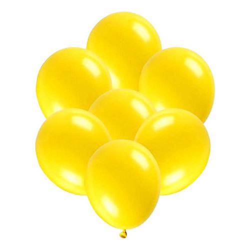 Globos 25cm Metalizados 10 Un