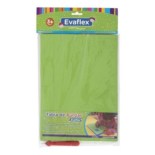 Kit Tabla Para Punzar + Punzón Escolar Evaflex