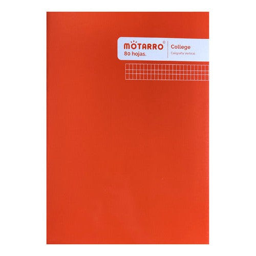 Cuaderno College Caligrafia Vertical 80 Hjs