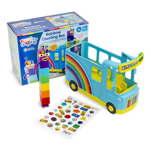 Numberblocks Bus Del Arcoiris