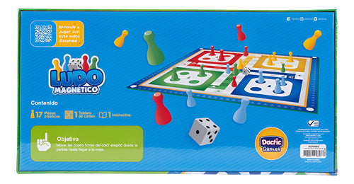 Juego De Mesa Ludo Magnético Dactic