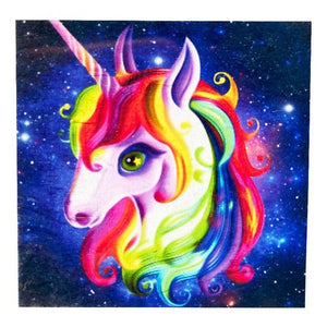 Pintura Diamante 20x20 + Caja 28 Espacios Cristales