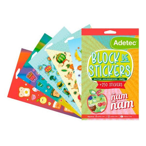 Block De Stickers Ñam Ñam Adetec