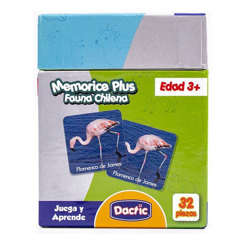 Memorice Plus Fauna Chilena Dactic