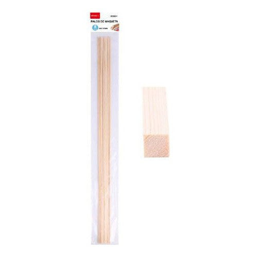 Palos De Maqueta Madera Manualidades