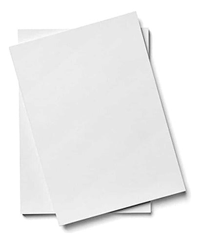 Papel Couché Opaco 130 Gr 20 Hojas Carta