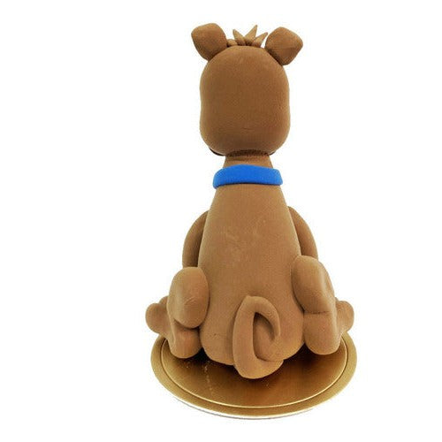Perrito Cafe De Goma Eva 3d Figura Decorativa