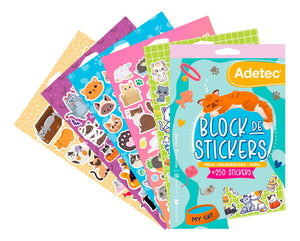 Block De Stickers Gatitos