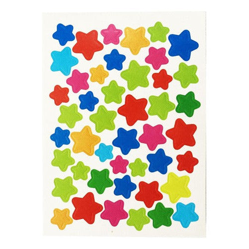Etiqueta Manual Estrellas De Colores