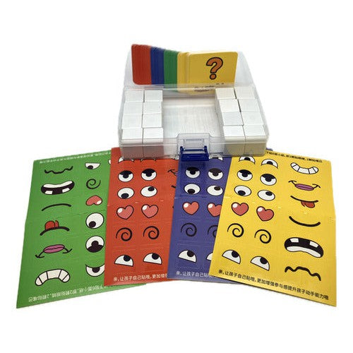 Set Mini Cubos Bloques De Emociones