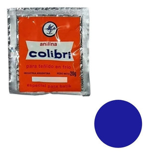 Colibrí En Frio Polvo Anilina 20 Gr
