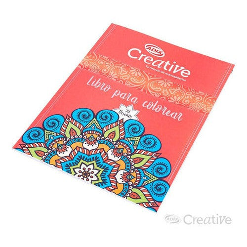 Libro Para Pintar Mandalas Negro Creative