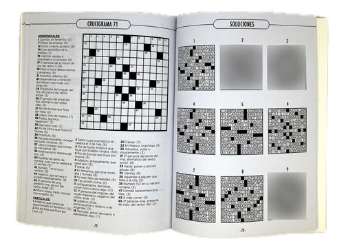 Libro Crucigramas Formato Grande