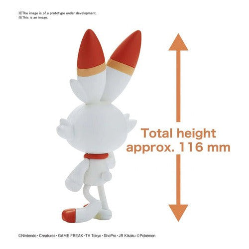 Maqueta Scorbunny Pokémon Model Kit