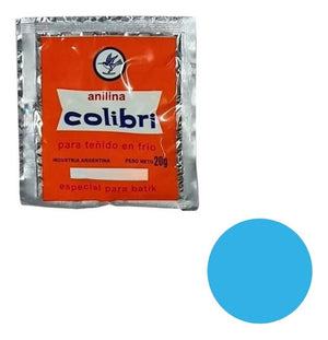 Colibrí En Frio Polvo Anilina 20 Gr