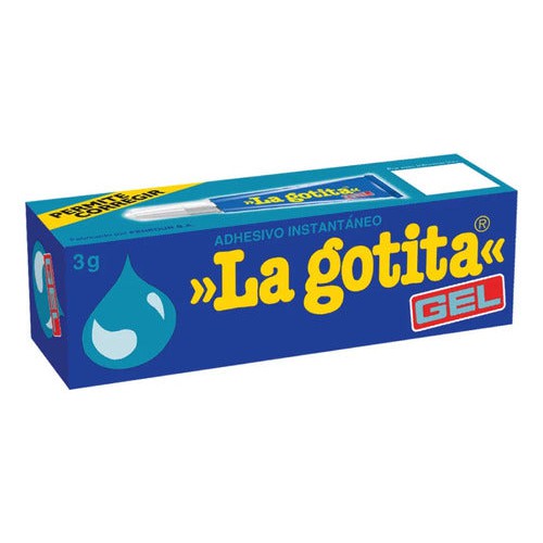 Adhesivo Instantáneo La Gotita Gel 3 Ml