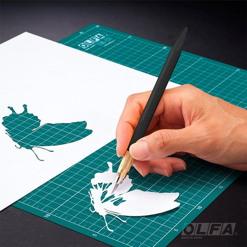 Bisturí Con Ángulo De 30° Black Ak-5 + Repuestos Olfa