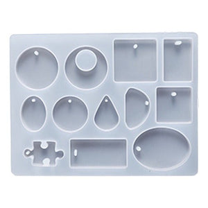 Molde De Silicona Para Resina Epóxica Joyeria