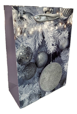 Bolsa De Regalo Chica Navidad 18x23x8 Cm