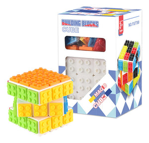 Cubo Mágico 3x3x3 Estilo Bloques
