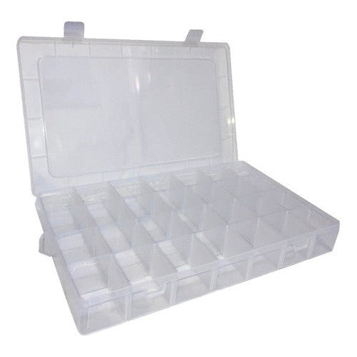 Caja Organizadora 28 Espacios Grande 34,5x21,5x4,5 Cm