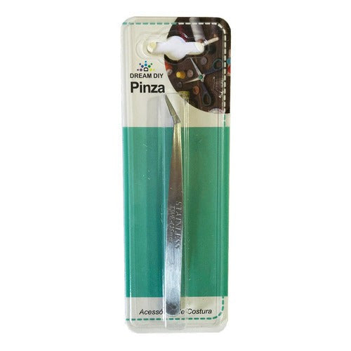 Pinza Metalica Punta Fina Para Manualidades Hama