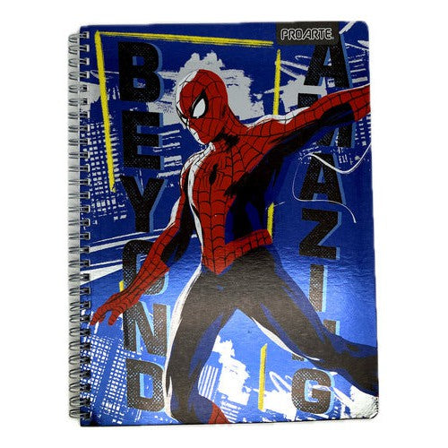 Cuaderno Universitario 7mm Spiderman Proarte