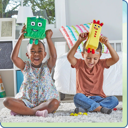 Numberblocks Peluches Numero Tres Y Cuatro