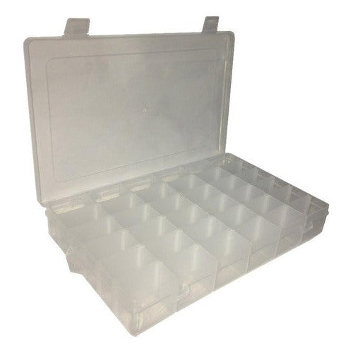 Caja Organizadora 36 Espacios Grande 27x17,5x4 Cm