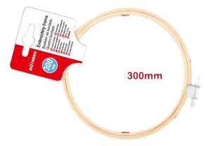 Bastidor De Madera 30 Cm Para Bordar Manualidades