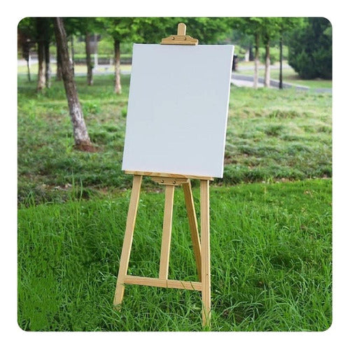 Soporte De Madera De Pie 120 Cm Para Pintar